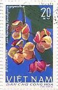 切手　植物　蘭　ラン　北ベトナム