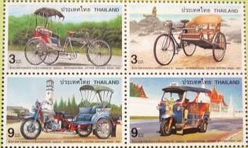 タイのトゥクトゥク（三輪バイク、タイ、1997年）