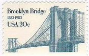 ブルックリン橋（USA、1983年）　ﾆｭｰﾖｰｸ