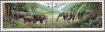 切手　動物　ゾウ　象　中国
