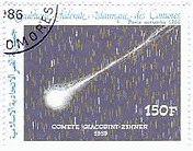 ジャコビニ-ツィンナー彗星（コモロ諸島1986年）