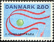 デンマーク世界体操祭（1987年）　リボン