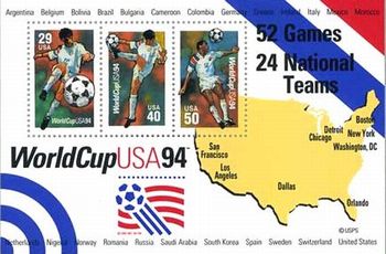ワールドカップ、サッカー選手権大会アメリカ大会（USA、1994年）