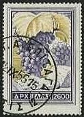 ギリシャの特産品　切手　農業　ブドウとパン