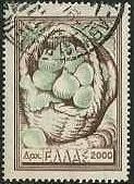 ギリシャの特産品　切手　農業　イチジク（Fig）
