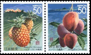 沖縄のパイナップルとマンゴー