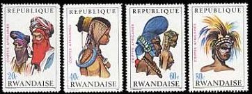 ルワンダの男性と女性の髪形・ヘアースタイル