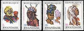 ルワンダの男性と女性の髪形・ヘアースタイル