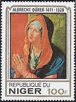 『聖マリー』（ﾆｼﾞｪｰﾙ､1979年）　デューラー　絵画