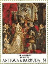マリー・ド・メディシスの生涯　ルーベンス　バロック　絵画　８図・『マリーの結婚式』　