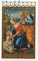 ラファエロ　ルネサンス 絵画　『聖なる家族』