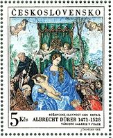 『薔薇冠の祝祭』　チェコ　デューラー　ルネサンス