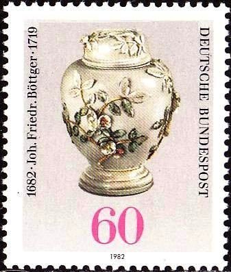 ベドガー（ドレスデン磁器の陶芸家）生誕300年（西ドイツ1982年）