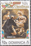 Oronzo tiso(1726-1800)　絵画　『聖母子』（ドミニカ、1974年）
