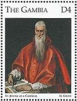 『St.Jerome as a Cardinal』  グレコ