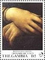 ダ・ヴィンチ　ルネサンス　『モナ・リザ』の手の部分
