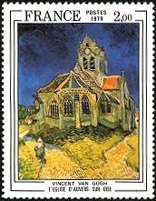 『オーヴェールの教会（オーヴェールの聖堂）』（フランス）　印象派　ゴッホ