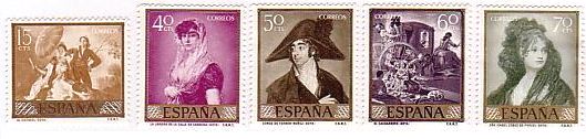 Francisco de Goya　ゴヤ　ロマン派　　『日傘』、『婦人の肖像』、『フェルナン・ヌーニェス伯爵』、『せともの売り』、『イザベル・デ・ポルセール』