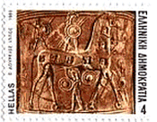 ホメロスの意向を受けた芸術品（ギリシャ、1983年）　ギリシャ時代　トロイの木馬