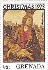 聖母子（リッピ､グレナダ）　ルネサンス　絵画