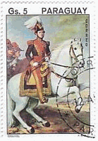 『白馬に乗る騎士』　プラド美術館　アントニオ・マリア・エスキべル(Antonio Maria Esquivel)、(1806-1857) 　スペインの画家