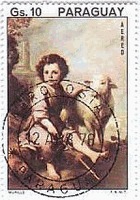 バルトロメ・エステバン・ムリーリョ　バロックのスペイン画家　羊飼い　絵画