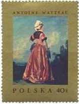 Jean-Antonine Watteau (1684-1721)　ポーランドの女性