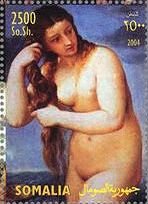 ティツィアーノ　『海からあがるヴィーナス（Venus Anadyomene）』　ルネサンス期ヴェネツィア派最大の巨匠ティツィアーノ