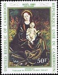 ニコラ・フロマン（Nicolas Froment ）　ルネサンス　『聖母子』