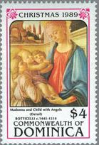 ルネサンス　ボッティチェッリ　絵画　『天使と聖母子』