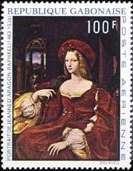『Jeanne　d'Aragonの肖像』　ラファエロ　ルネサンス