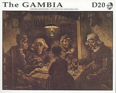 ジャガイモを食べる人々（1885）ゴッホ美術館
