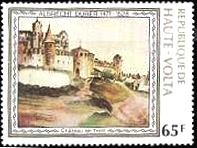 『The Castle at Trento　1495』　デューラー