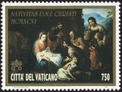 『イエス・キリストの降誕（誕生）』（ヴァチカン、1996年）　バロック　ムリーリョ