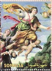 ドメニキーノ　『The Assumption of Mary Magdalene into Heaven (1620)]』　マグダラのマリア