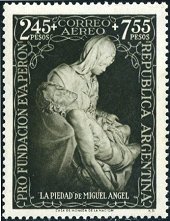 ミケンランジェロのピエタ（アルゼンチン、1951年）