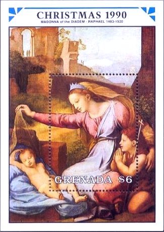 冠の聖母　Madonna with the Blue Diadem 