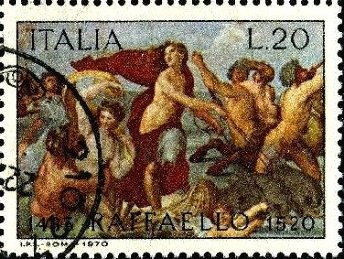 ラファエロ　『ガラティアの勝利 （Trionfo di Galatea）』