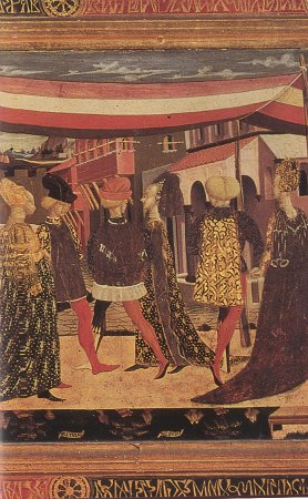 『婚礼の行列またはアディマーリの長持ち』　1450年頃　スケッジャ