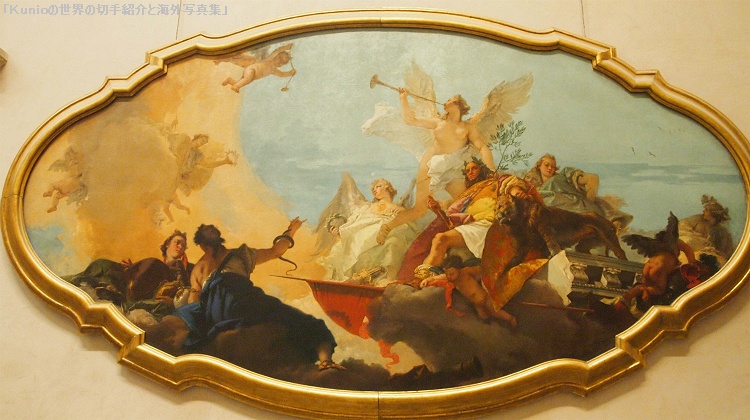 The Glorification of the Barbaro Family, ceiling decoration, ca. 1750 | ジョヴァンニ・バッティスタ・ティエポロ Giovanni Battista Tiepolo (Italian, Venetian, 1696-1770)