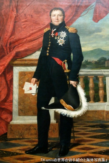 Jacques-Louis David, Etienne-Maurice Gerard (1816)フランスの軍人・政治家　エティエンヌ・モーリス・ジェラール（1777-1852)