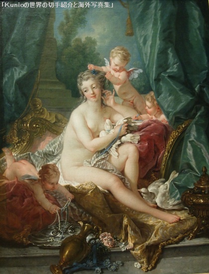 ロココ　フランソワ・ブーシェ  『ヴィーナスの化粧室』（1851） The Toilet of Venus