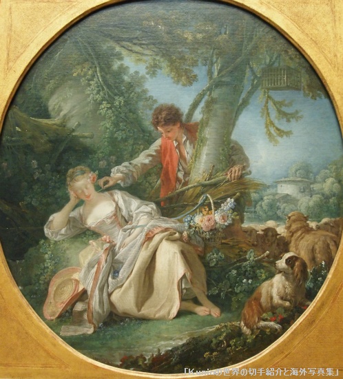 ブーシュー（Boucher）｜The Interrupted Sleep, 1750