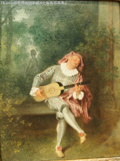 アントワーヌ・ヴァトー Jean Antoine Watteau　　メズタン （Le Mezetin）