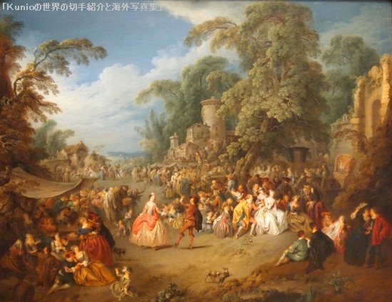 The Fair at Bezons, ca. 1733 ブゾンの祭｜Jean-Baptiste-Joseph Pater (French, 1695-1736)