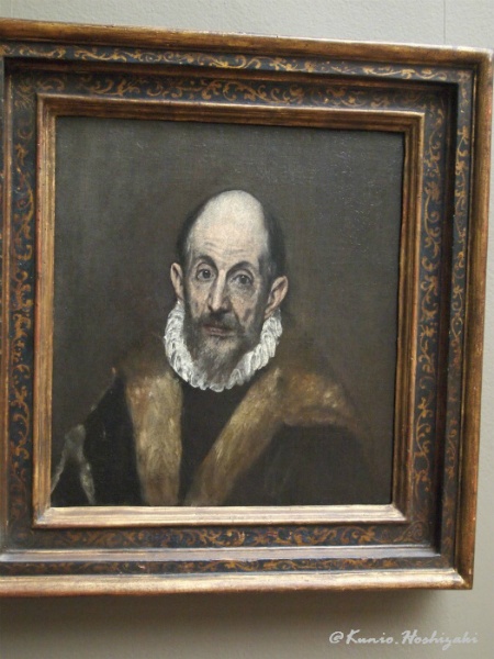 エル・グレコ（El Greco） メトロポリタン美術館　『自画像』