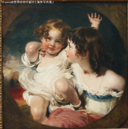 メトロポリタン美術館　The Calmady Children, 1823｜サー・トーマス・ローレンス（Sir Thomas Lawrence)