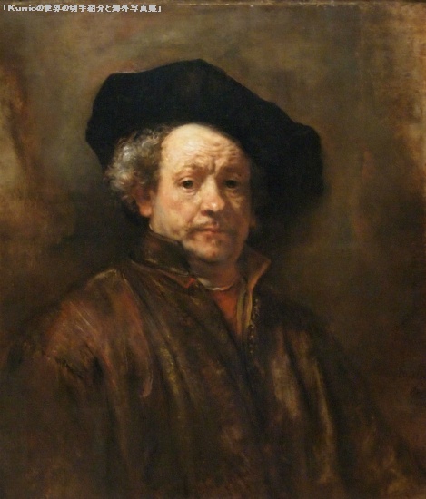 「自画像（Self-Portrait）」　レンブラント・ハルメンス・ファン・レイン（Rembrandt Harmensz. van Rijn）