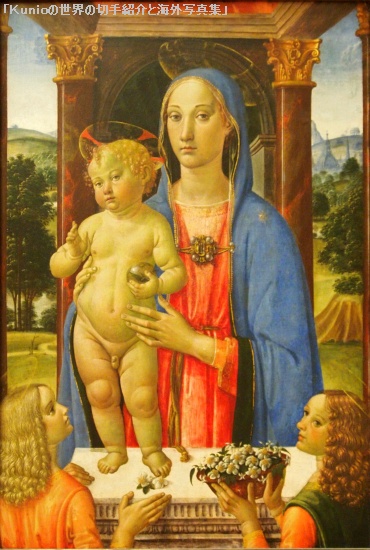 コジモ・ロッセリの聖母子｜Madonna and Child with Angels｜Cosimo Rosselli (Italian, Florentine)