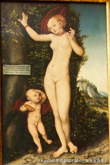 「ビーナスとキューピッド （Venus and Cupid） 」　 1530年頃　｜ルーカス・クラナッハ